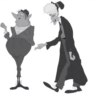 Horsepool Adam Dreadful Fairy Book Ginch and Professor